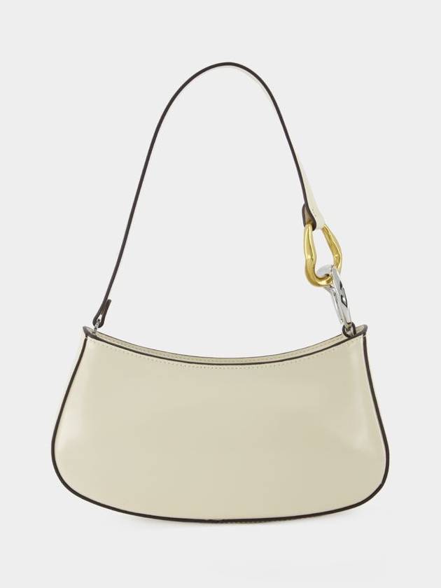 Ollie  Hobo Bag - Staud - Cream - Leather - STAUD - BALAAN 1