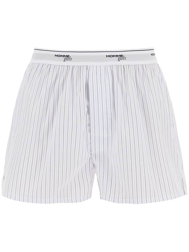 cotton boxer shorts - HOMMEGIRLS - BALAAN 1