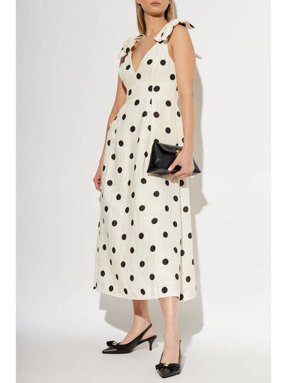 Zimmermann Polka Dot Patterned Dress, Women's, Cream - ZIMMERMANN - BALAAN 2