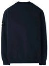 Compass Patch Cotton Sweatshirt Navy - STONE ISLAND - BALAAN 3