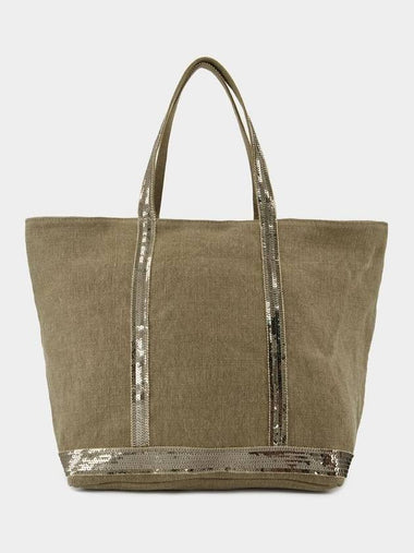 Cabas L Shopper Bag - Vanessa Bruno -  - Kaki - VANESSA BRUNO - BALAAN 1