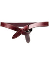 Lecce Knotted Leather Belt Red - ISABEL MARANT - BALAAN 1