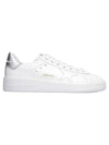 Women's Silver Tab Pure Star Low Top Sneakers White - GOLDEN GOOSE - BALAAN 1