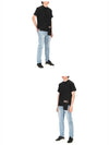 Men's Waist Pocket Short Sleeve T-Shirt Black Chocolate - AMBUSH - BALAAN.