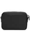 Saffiano Leather Shoulder Bag Black - PRADA - BALAAN 4