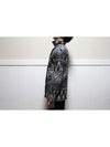 PIERRE black leopard pattern quilted jacket - BALMAIN - BALAAN 3