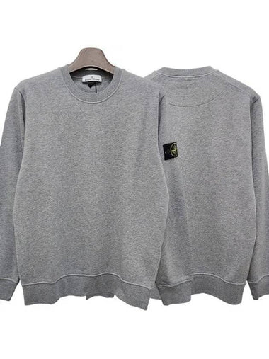 Logo Patch Sweatshirt Melange 38806773 270959 1095189 - STONE ISLAND - BALAAN 1