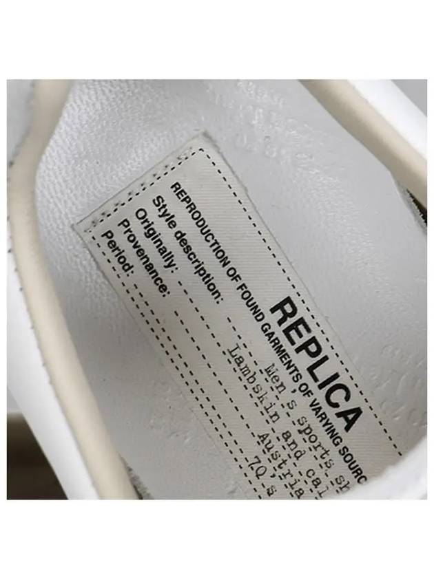 Replica Calfskin Low Top Sneakers White - MAISON MARGIELA - BALAAN 8