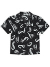 Kids Logo Pattern Short Sleeve Shirt S4MSJBSI244 110 - MSGM - BALAAN 2