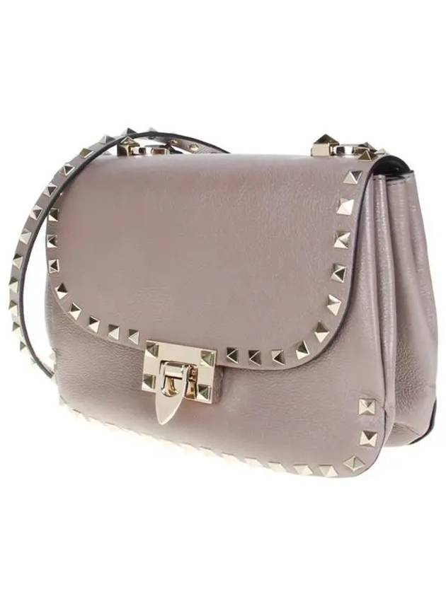 Rockstud Cross Bag Grey - VALENTINO - BALAAN 3