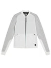 Rosa Hybrid Knit Zip-Up Jacket White - J.LINDEBERG - BALAAN 2