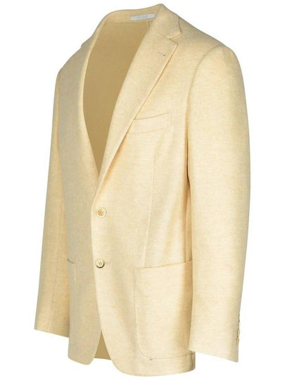 Eleventy Blazer In Cream Wool And Cashmere Blend - ELEVENTY MILANO - BALAAN 2