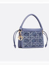 Lady Dior Milly Mini Bag Blue Cannage TweedS0981OMFY M52I - DIOR - BALAAN 2