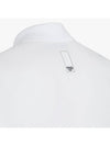 Men's Logo Patch Short Sleeve Polo Shirt White - FENDI - BALAAN 4