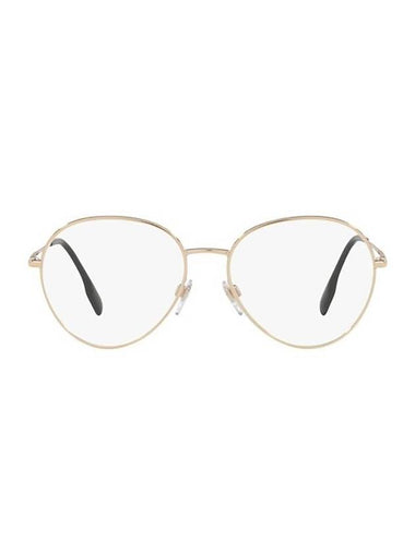 Eyewear Blue Light Round Glasses Light Gold - BURBERRY - BALAAN 1