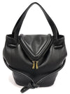 666531 Black Vitello Nappa Gold Veil Bag Small 2WAY - BOTTEGA VENETA - BALAAN 1