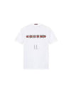 Cotton Print Short Sleeve T-Shirt White - GUCCI - BALAAN 2