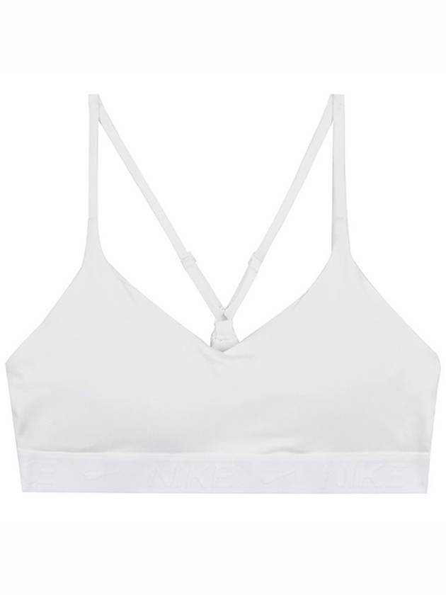 Indie Light Support Padded Adjustable Bra White - NIKE - BALAAN 1