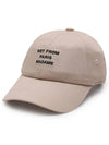 Drold Monsieur NFPM slogan embroidery ball cap PERM PCAP2 BG - DROLE DE MONSIEUR - BALAAN 2