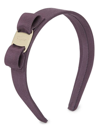 Vara Bow Hairband Oxblood - SALVATORE FERRAGAMO - BALAAN 2