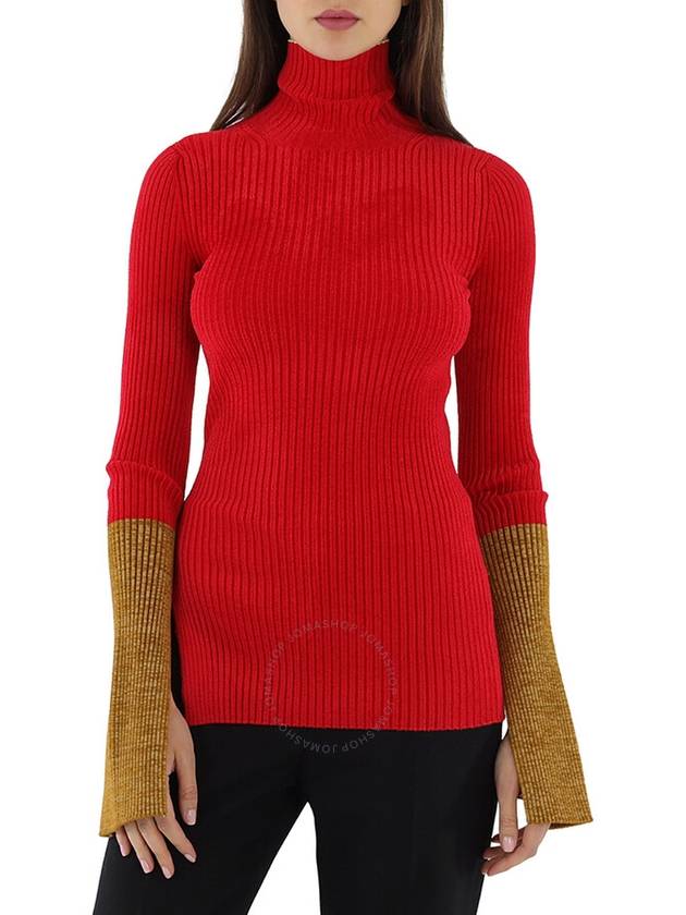 knit turtleneck red - MONCLER - BALAAN 2