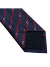 Interlocking Tie 660045 4E002 4174 Navy Red - GUCCI - BALAAN 7