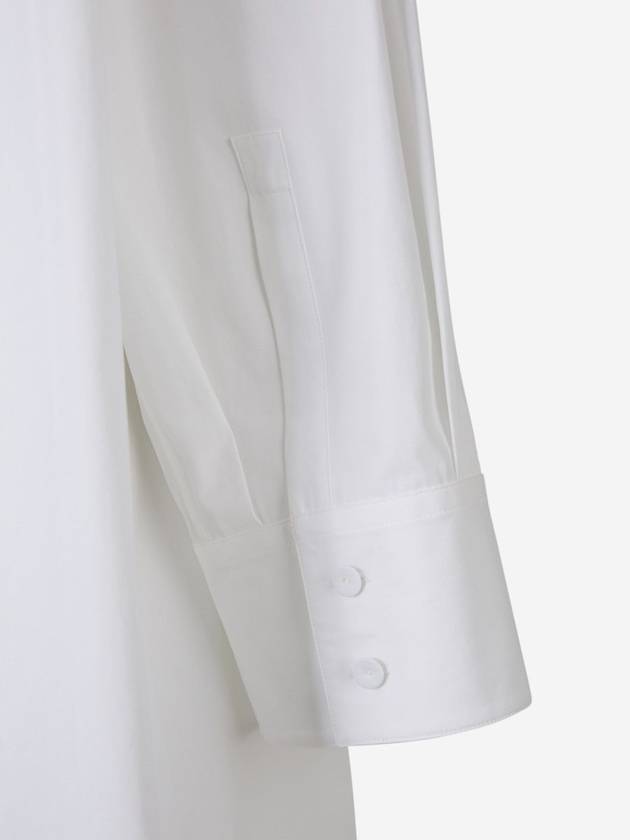 Blouse Shirt OPTIC WHITE - JIL SANDER - BALAAN 5