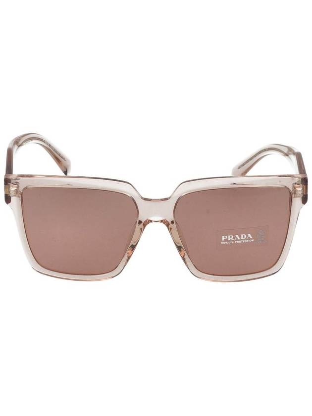 Eyewear Tonal Oversized Frame Sunglasses - PRADA - BALAAN 2