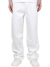 Alex Fit Straight Jeans White - AMI - BALAAN 3