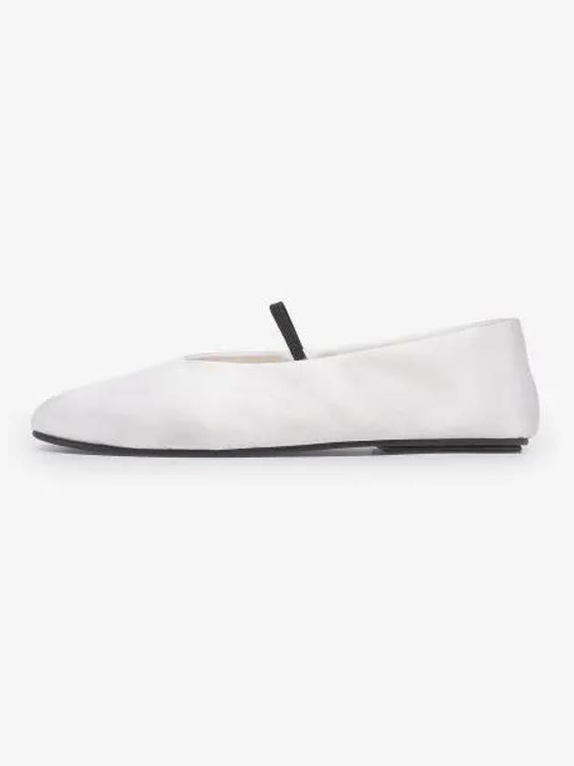 Elastic Ballerina Flat Shoes Ivory F1229W326IVR - THE ROW - BALAAN 1