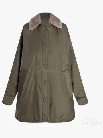 Women s Drava Reversible Outerwear Padding 011 - MAX MARA - BALAAN 1