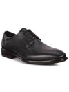 City Tray Leather Derby Black - ECCO - BALAAN 3