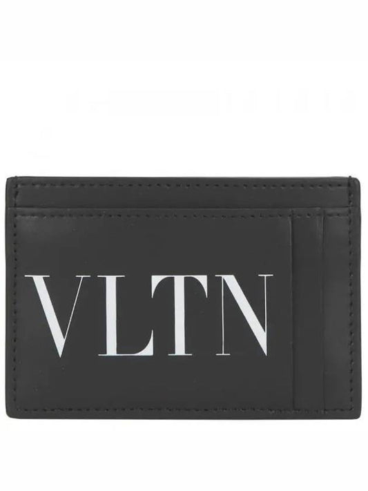 Logo Compact Card Wallet Black - VALENTINO - BALAAN 2