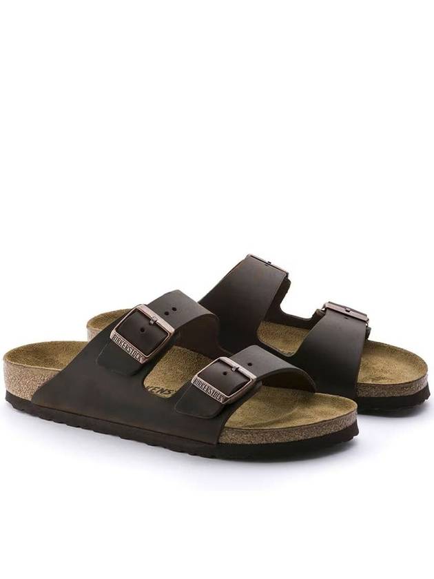 Arizona Oiled Leather Slipper Habana - BIRKENSTOCK - BALAAN 5