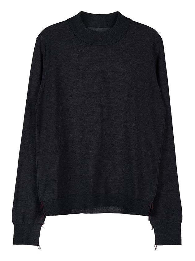 Work In Progress Wool Knit Top Derby Grey - MAISON MARGIELA - BALAAN 11