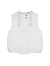 Women's Padded Vest White - BRUNELLO CUCINELLI - BALAAN 1