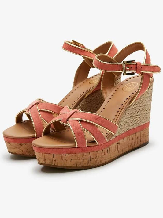 Women's HAVANA BIS PEACH wedge heel sandals - ASH - BALAAN 2