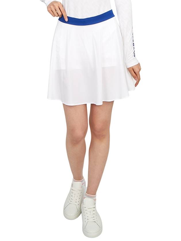 Women's Mimi Mimi A-Line Skirt White - J.LINDEBERG - BALAAN 6