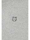 Bold Fox Head Wool Knit Top Grey - MAISON KITSUNE - BALAAN 5