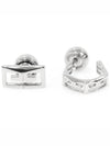 BN105XF003 040 Silver 2G Metal Earrings - GIVENCHY - BALAAN 1