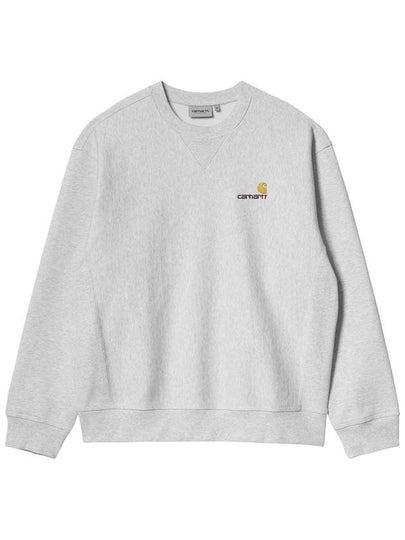 American Script Cotton Blend Sweatshirt White - CARHARTT WIP - BALAAN 2