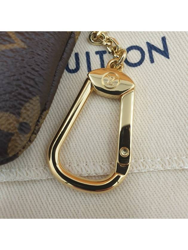 Monogram Key Pouch Coin Purse Brown - LOUIS VUITTON - BALAAN.