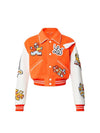 Mini Varsity Bomber Jacket Orange - LOUIS VUITTON - BALAAN 1