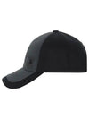 two-tone suede cap 8433GXACBLACK - BLACK&WHITE - BALAAN 2