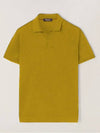 New Bay Cotton Polo Shirt Yellow - LORO PIANA - BALAAN 4