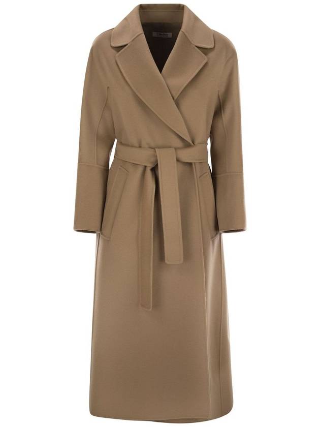 Elisa Wool Single Coat Brown - S MAX MARA - BALAAN 2