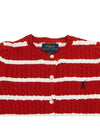 Kids Cardigan 312925609001 RED - POLO RALPH LAUREN - BALAAN 4