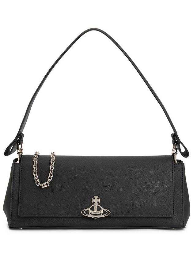 Hazel Large Shoulder Bag Black - VIVIENNE WESTWOOD - BALAAN 2