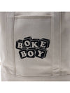 Boke Boy Cotton Tote Bag Ivory - KENZO - BALAAN 7