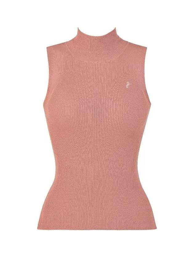 Golf Wear Summer Sleeveless Knit Rose Brown - J JANE - BALAAN 2